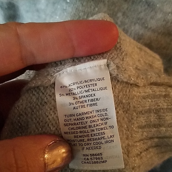 Caslon Cowl Neck Sweater 3-in-1Top - Picture 7 of 7